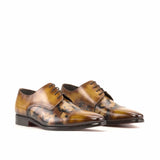 Black Label Shoes Cognac Patina and Camo Derby No. 5357